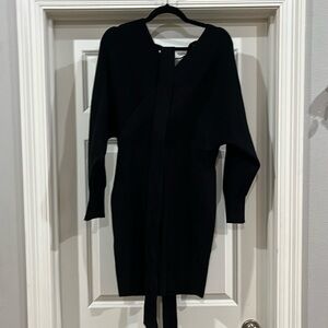 CHERFLY Fitted Sweater Dress w Belt. Gently Loved, Size M